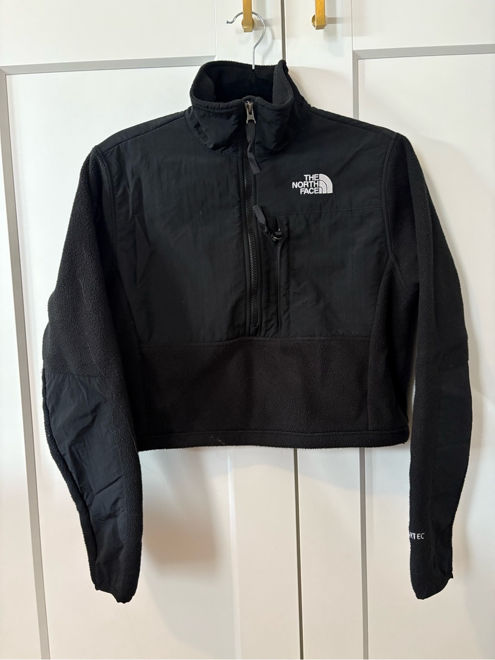 The North Face Women’s Denali Cropped Fleece Half-Zip Jacket